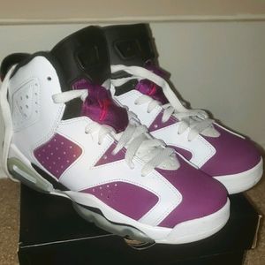 Air Jordan Retro 6 'Vivid Pink' GS